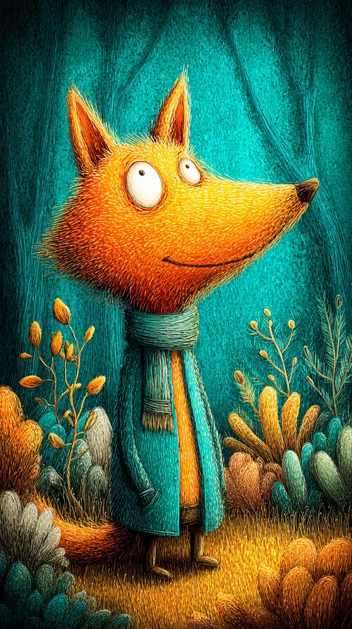 Teddy the Fox and the Golden Smile