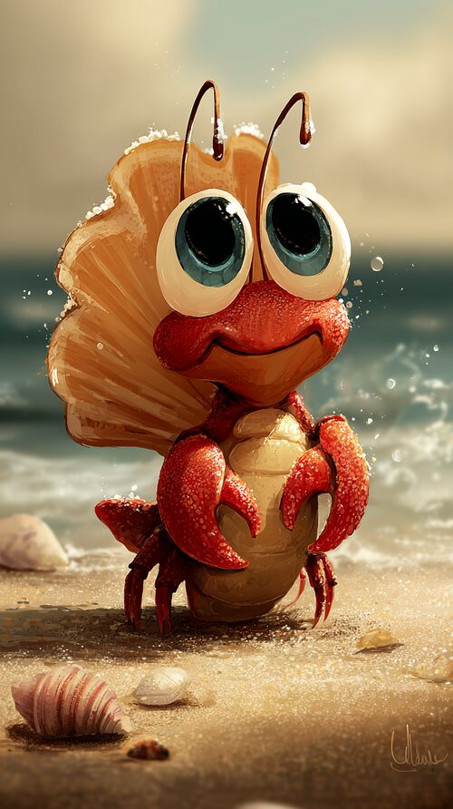 Little Crab and His Home